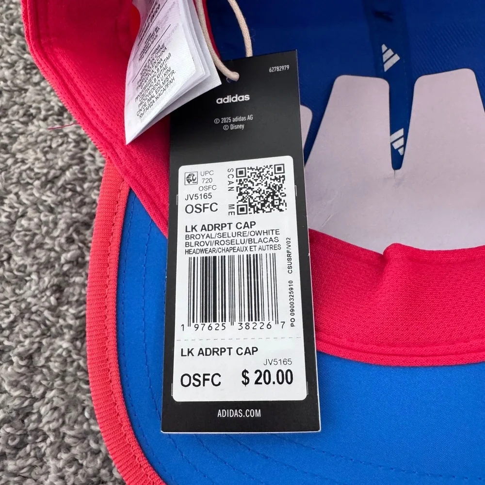 NWT Adidas Disney Kid's Baseball‎ Cap Dino 